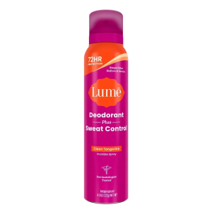 Lume Sweat Control Spray Deodorant Clean Tangerine